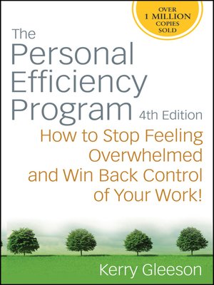 cover image of The Personal Efficiency Program
